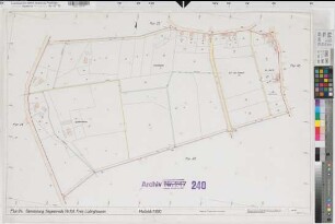 Seppenrade (Lüdinghausen), Umlegung Seppenrade, Urkarte II Flur 24