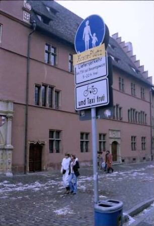 Freiburg: Schild; Hexenplatz