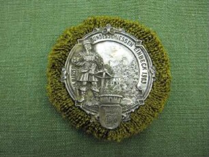 Schützenmedaille: 15. Harzer Bundeschiessen Einbeck 1903
