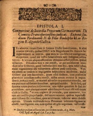 Decades tres epistolarum Huberti Langueti, Jo. Camerarii, Io. Cratonis et Casp. Peuceri