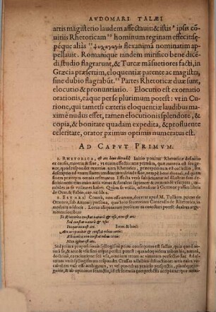 A. Talaei rhetorica libri II
