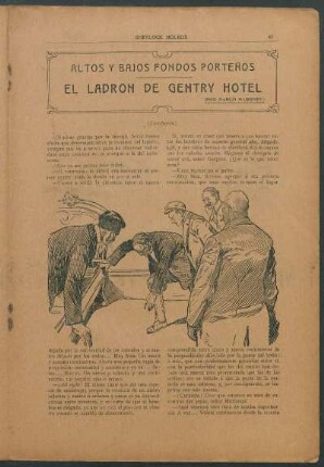 Altos y bajos fondos porteños- El ladrón de Gentry Hotel - (Conclusión)