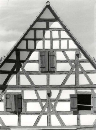 Fachwerkgiebel in Tüchersfeld