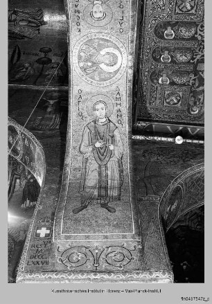 Bildprogramm des Palazzo dei Normanni : Heiliger Pantaleon, Kosmas, Damian