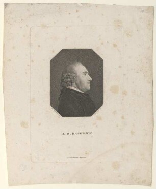 Bildnis des J. B. Basedow
