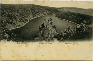 "Lac Blanc - Chateau Hans - Weißer See"