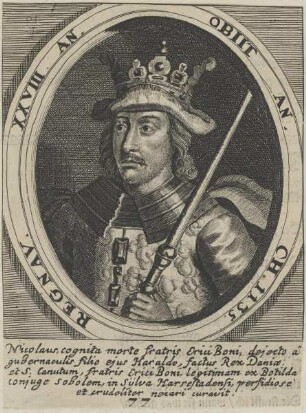 Bildnis von Nicolaus, König der Dänen