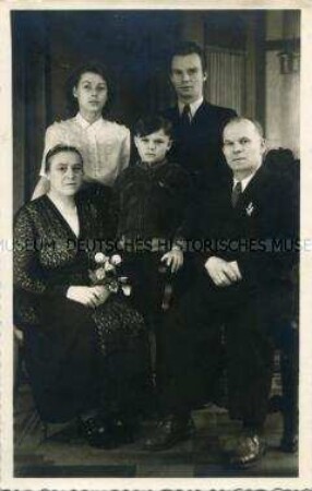 Familienbild zur Silberhochzeit