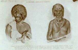 "Portraits of Aborigines. Tasmania."