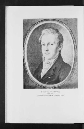 Prinz Georg von Oldenburg 1784-1812 (Gemälde von Friedrich Tischbein 1804)