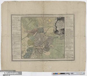 Neuer Grundriss der Chursächßs. Handels-Stadt Leipzig 1788