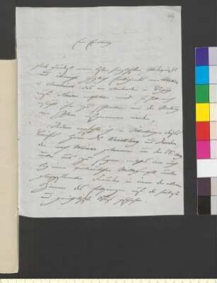 Brief von Eckermann, Johann Peter an Goethe, Johann Wolfgang von
