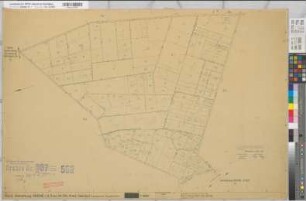Rheine r.d.E. (Rheine), Flurbereinigung Altenrheine, Schätzungskarte Rheine r.d.E. Flur 6