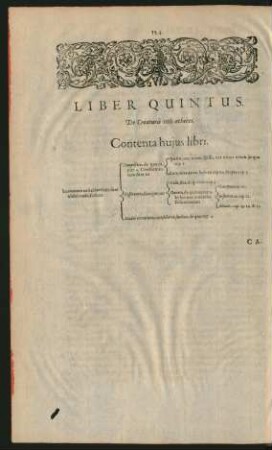 Liber Quintus. De Creaturis coeli aetherei.