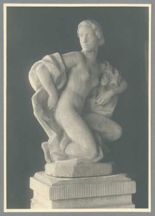 Brunnenfigur, 1912/19, Steinguss