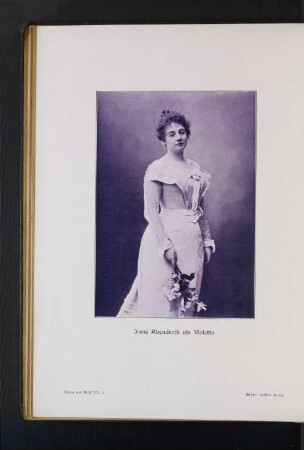 Irene Abendroth als Violetta