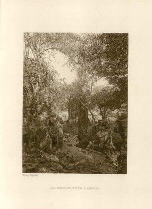 Les tours du Bayom, à Angkor