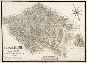 Topographischer Plan der saemtlichen obern Vogteien der Herrschaft Badenweiler