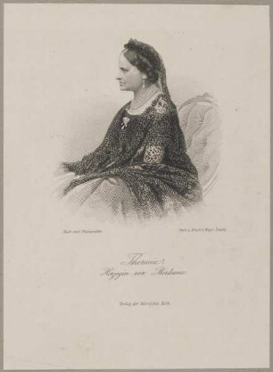 Bildnis der Theresia von Bordeaux
