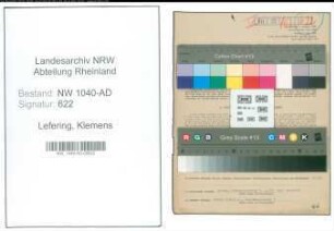 Entnazifizierung Klemens Lefering , geb. 14.01.1912 (Regierungssekretaer)