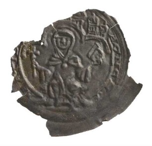 Münze, Brakteat, Pfennig, 1184 - 1203