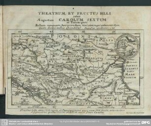 Theatrum, Et Fructus Belli inter Augustum Carolum Sextum et Turcas gesti