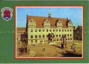 Das Rathaus in Wittenberg