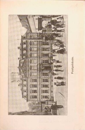 Postgebäude.