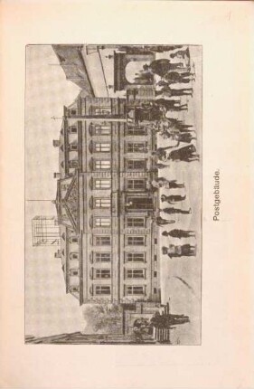 Postgebäude.