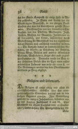 Religion und Lebensart