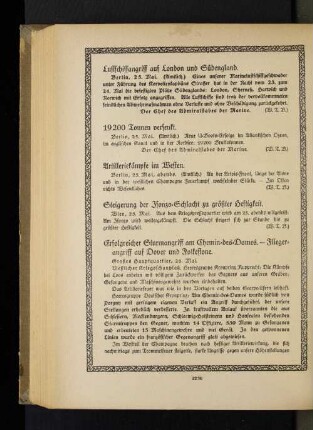 Steigerung der Isonzo=Schlacht zu größter Heftigkeit.