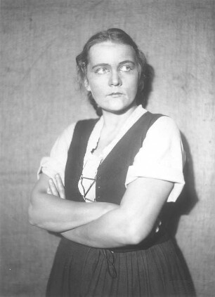 Griselda. Zehn Szenen von Gerhart Hauptmann. Staatsschauspiel Dresden, Dresdner Erstaufführung 14.10.1931 : Grethe Volckmar als Griselda
