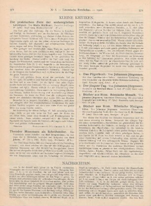 371-372 Kleine Kritiken