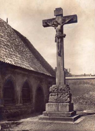 Katholische Kirche. Kruzifix, 18. Jahrhundert