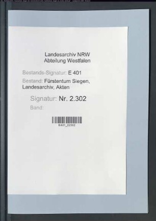 Forstregister über die Einnahmen und Ausgaben der Ämter Hilchenbach sowie Ferndorf und Krombach