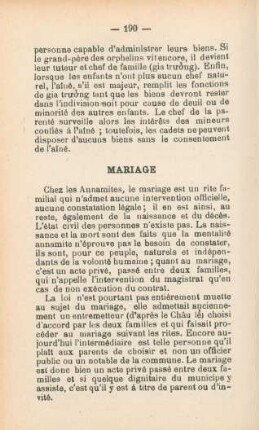 Mariage