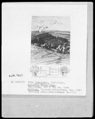 Exlibris Fanny Hahn