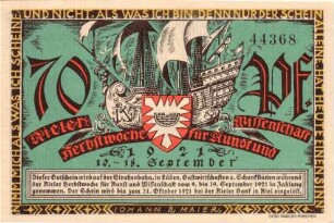 Notgeld der Stadt Kiel