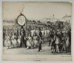 Leichenfeier am 17. März 1848