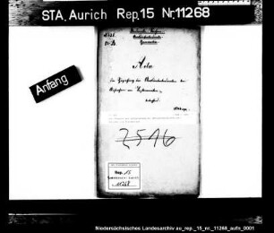 Die Gebühren bei Hinzuziehung der Amtsunterbedienten bei Aufnahme von Testamenten
