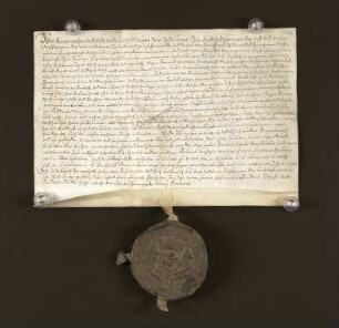 1586 Dez. 28. Stadtobligation über 600 Thaler von Anthonius Benterbergh, modo Peter Grave zu Hildesheim (dabei Graf zur Lippe).
