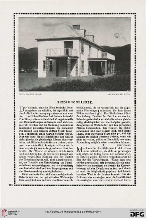 Siedlungshäuser