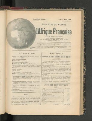 No. 6. Juin