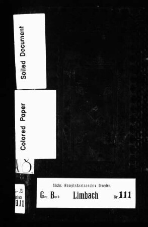 Quittungs- und Verzichtsbuch