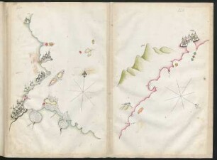 Illustration: f. 22a-22b Mahdia, Sfax, Gabès und Misurata