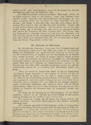 Die Akademie des Bauwesens