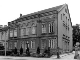 Görlitz-Altstadt, Schützenstraße 14. Wohnhaus (um 1880). Straßenansicht