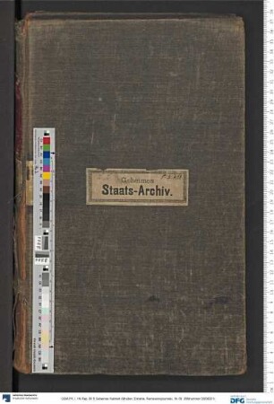 Kabinettsorders vom 11. Februar 1765 - 31. Dezember 1766 (Abschriften)