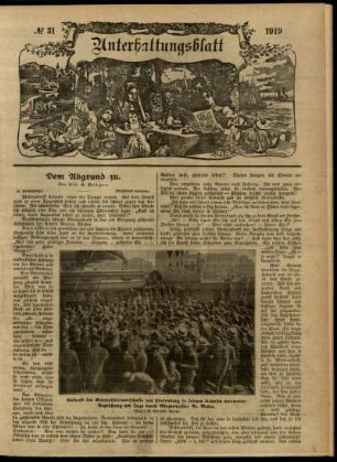 Ausgabe vom Sonntag, den 03. August 1919.