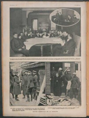 Notas gráficas de la guerra